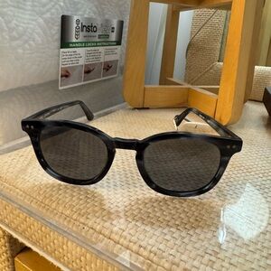 See Polarized Black Sunglasses Made in Italy